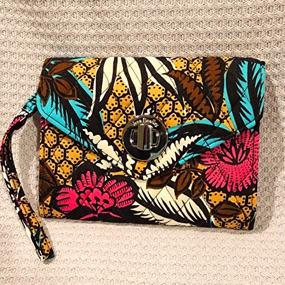 Vera Bradley Floral Wristlet
